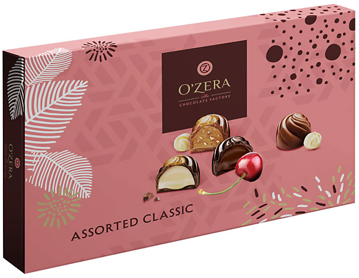 Озера пралине с цельным. Набор шоколадных конфет o'Zera Assorted Classic 200г. Набор конф. ШОК. O Zera Assorted Classic 130г. Набор конф. ШОК. O Zera Gianduja 125г. Набор конфет Ozera Assorted Classic 130гр*10.