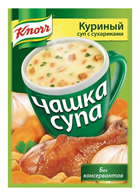 Knorr чашка супа куриный штрих код