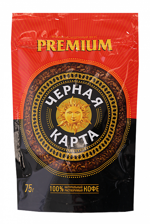 Кофе черная карта 75 гр