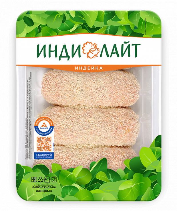 Котлеты «ИНДИлайт» Нежные, из индейки, 450 г – купить по приятной цене ...