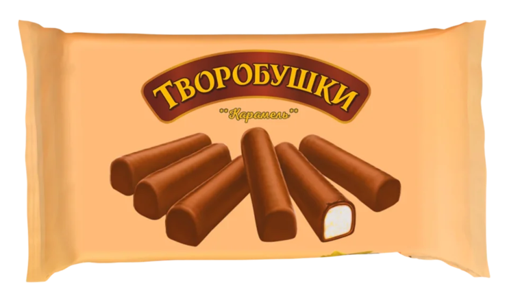 Сырок 20% «Творобушки» творожный глазированный «Карамель», 180 г ...