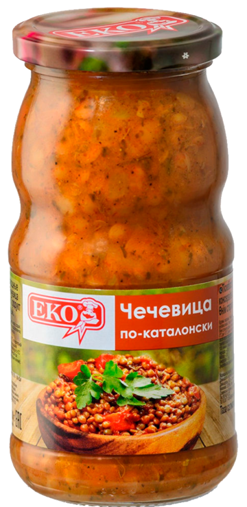 Чечевица «Еко» с овощами по-каталонски, 500 г – купить по приятной цене ...