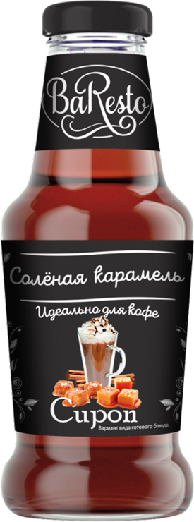 Сироп «Baresto» Соленая карамель, 300 г – купить по приятной цене с ...