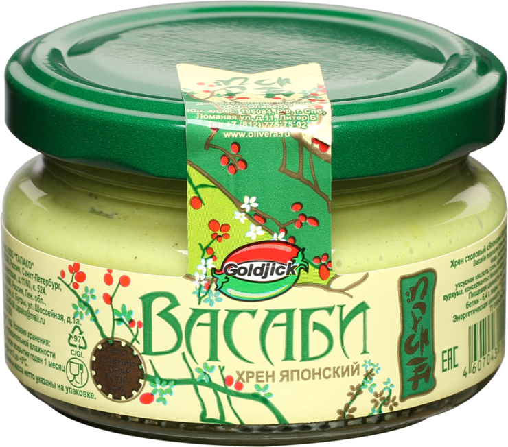Хрен японский «Goldjick» Васаби, 120 г – купить по приятной цене с ...