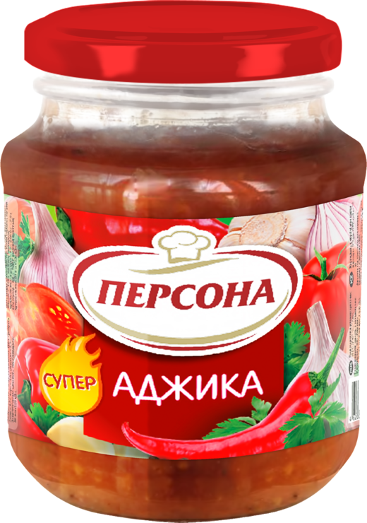 Соус томатный «Персона» Супер аджика, 250 г – купить по приятной цене с ...