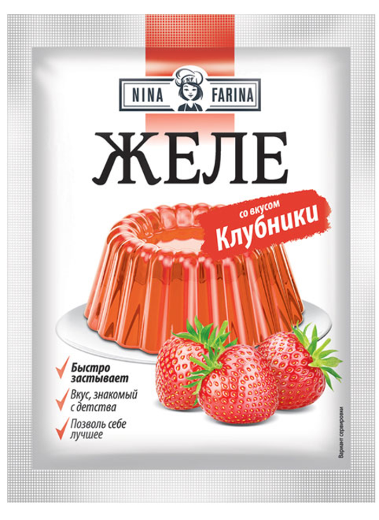 Желе со вкусом апельсина Деко 80г купить оптом и в розницу в интернет-магазине