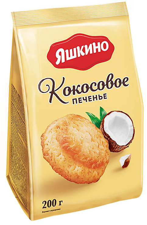 Хрустящее кокосовое печенье