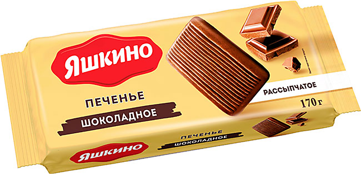 «Яшкино»,печенье«Шоколадное»,170г