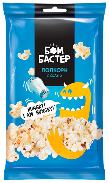 Попкорн с солью «Бомбастер», 80 г - купить по цене производителя с ...