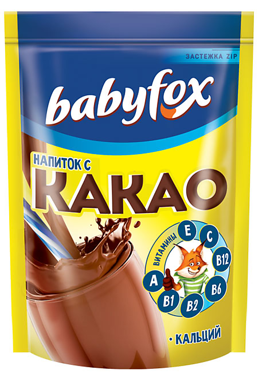 «BabyFox»,напитокскакао,135г