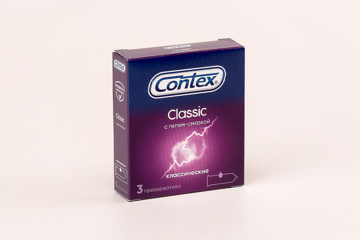 Презервативы «Contex» Classic, 3шт – купить по приятной цене с ...