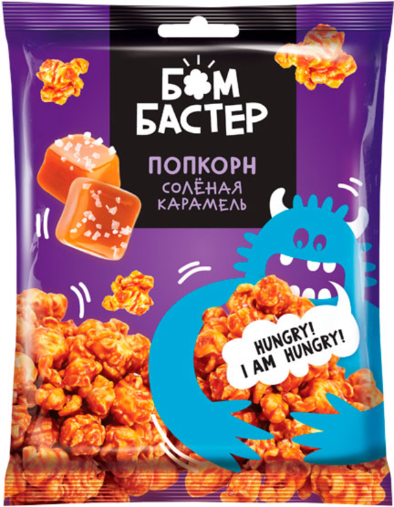 Попкорн солёная карамель «Бомбастер», 50 г - купить по цене ...