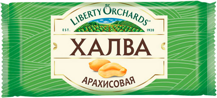 «LibertyOrchards»,халваарахисовая,185г