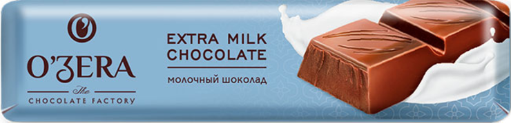 Шоколад молочный Extra milk «OZera», 45 г - купить по цене ...
