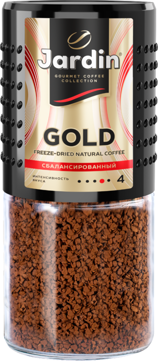Кофе растворимый «Jardin» Gold, 190 г – купить по приятной цене с ...