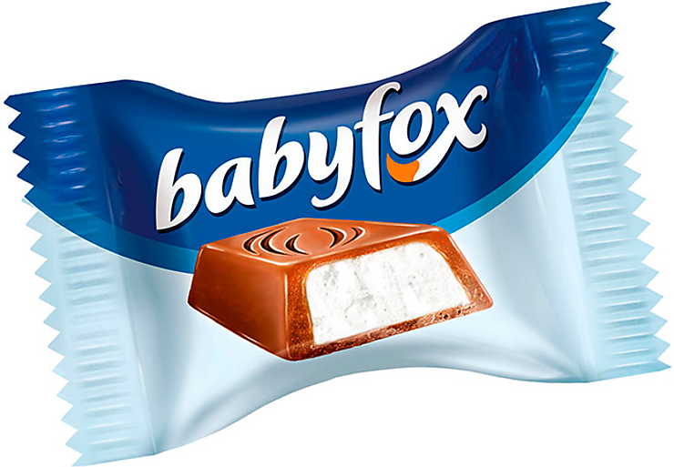 «BabyFox»,конфетыminicмолочнойначинкой(упаковка0,5кг)