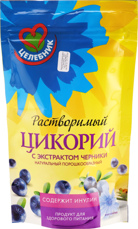 Цикорий «Целебник» с экстрактом черники, 85 г – купить по приятной цене ...