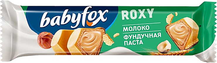 Вафельный батончик baby fox