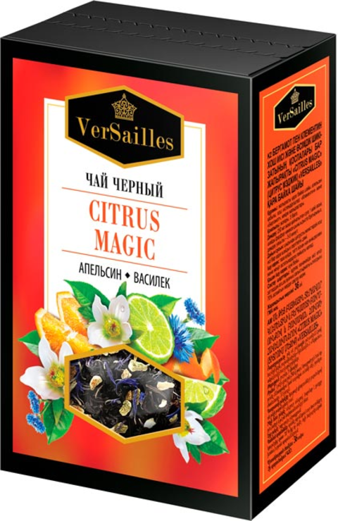 Чай черный «Citrus Magic» «VerSailles», 80 г - купить по цене ...