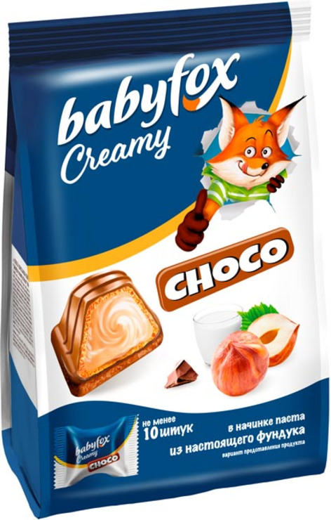 Babyfox creamy конфеты