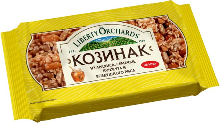 «LibertyOrchards»,козинак«Микснамеду»,120г