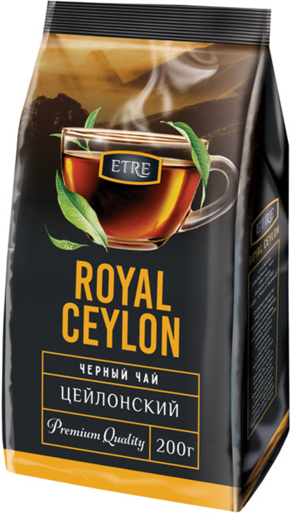 Чай Royal Ceylon черный цейлонский листовой «ETRE», 200 г - купить по ...