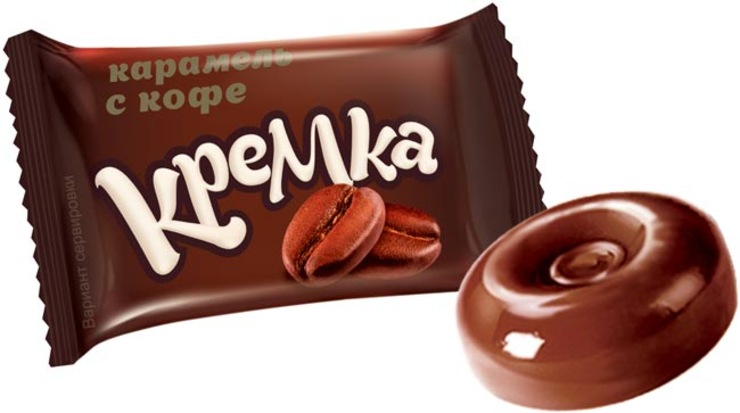Карамель «Кремка» с кофе (упаковка 0,5 кг) - купить по цене ...