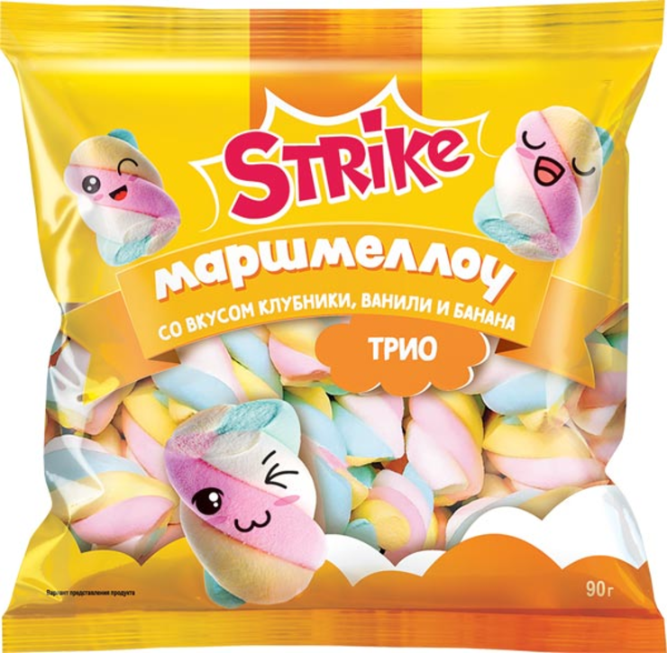 «Strike»,маршмеллоуtrio,90г