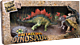 Игровой набор Динозавры Стегозавр и спинозавр/Бронтозавр и тираннозавр + аксессуары, арт.4401-82