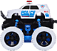 Полицейская машина с двойным приводом и спецэффектом поворота (видео) Арт.D400-08A